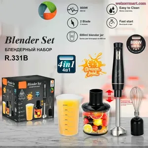 Погружной блендер Kemei 800 Вт