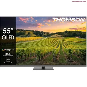 Телевизор Thomson 55″ QLED 4K 60Hz Smart Google TV черный