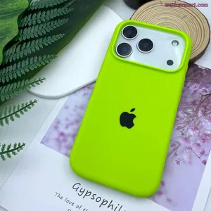 Жидкий силиконовый чехол для Apple