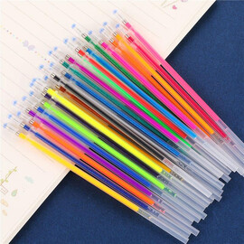 Разноцветная шариковая ручка