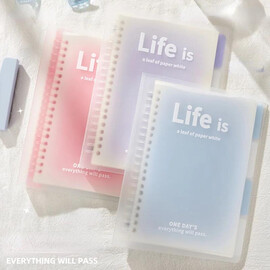 Прозрачный блокнот с отрывными листами